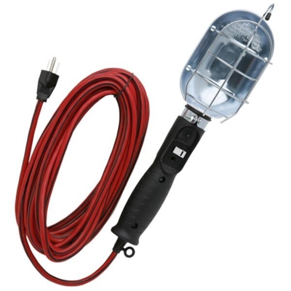 Coleman Cable E233 Metal Incandescent Deluxe Trouble Light, Southwire, Mfr#: E233